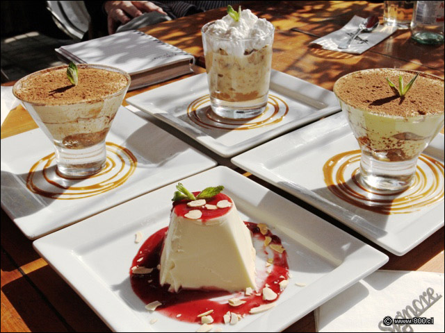 Degustaci�n de postres - Signore Pizza